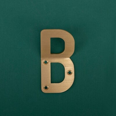 HIERO Solid Brass Letter Hooks