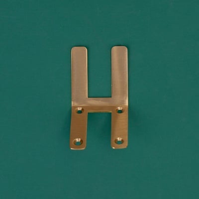 HIERO Solid Brass Letter Hooks