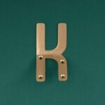 HIERO Solid Brass Letter Hooks