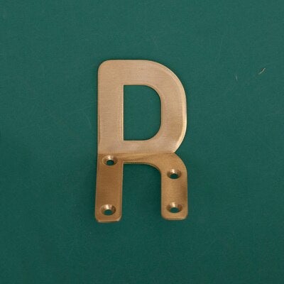 HIERO Solid Brass Letter Hooks