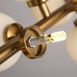 meraki. Renew - IGNIS Frosted Glass Chandelier