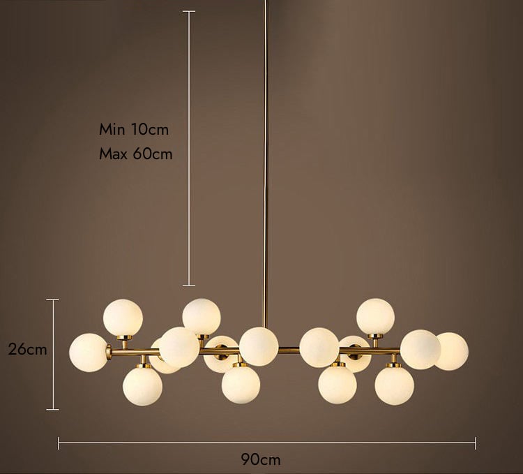 meraki. Renew - IGNIS Frosted Glass Chandelier 13 meraki. Renew - IGNIS Frosted Glass Chandelier