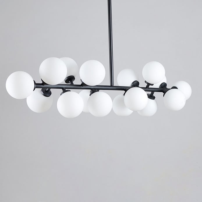 meraki. Renew - IGNIS Frosted Glass Chandelier 12 meraki. Renew - IGNIS Frosted Glass Chandelier