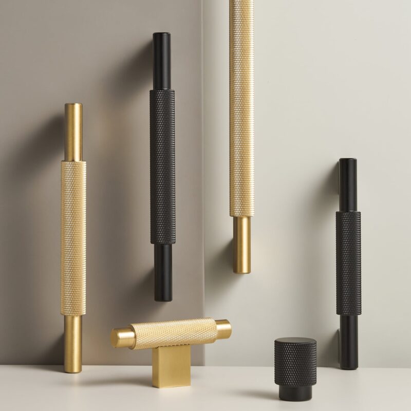 JAROD Asa moleteada de latón macizo