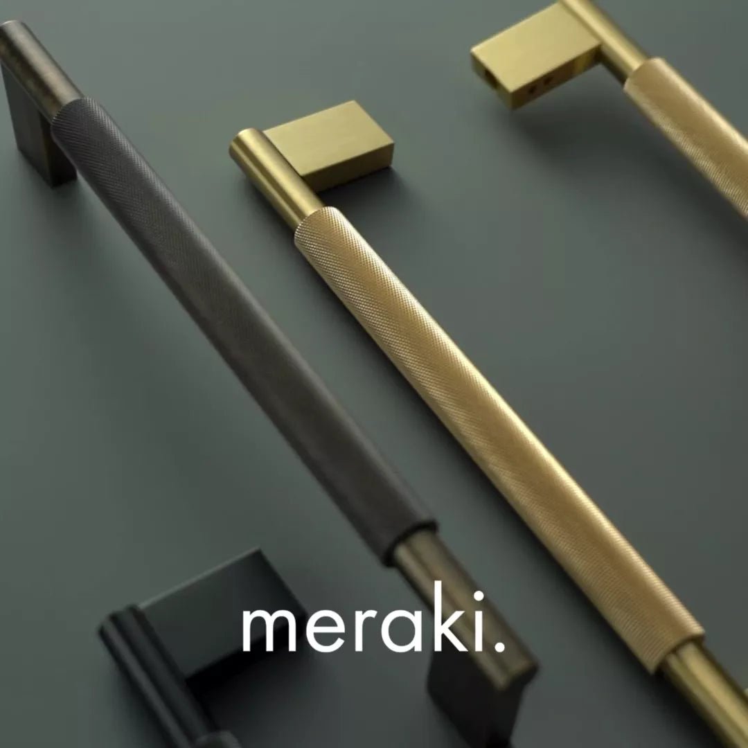 JAROD Asa moleteada de latón macizo