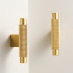 JAROD Barra a T zigrinata in ottone massiccio