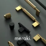 JAROD Barra a T zigrinata in ottone massiccio