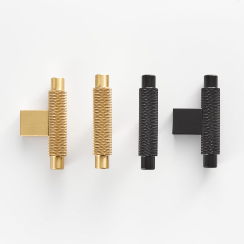 JAROD Barra a T zigrinata in ottone massiccio 5 JAROD Barra a T zigrinata in ottone massiccio