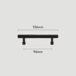 KAARI Tirador de latón macizo