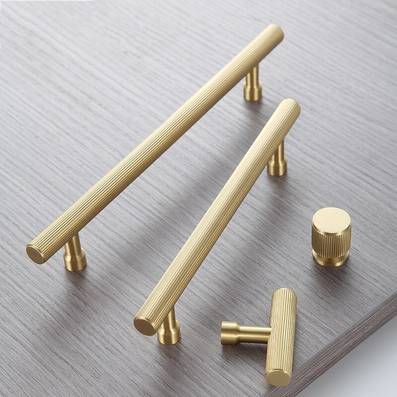 KAARI Manilla de latón macizo 11 KAARI Tirador de latón macizo