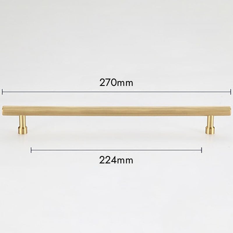 KAARI Manilla de latón macizo 20 KAARI Tirador de latón macizo