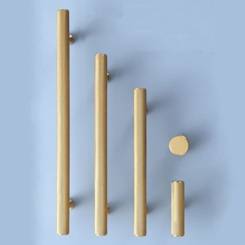 KAARI Manilla de latón macizo 10 KAARI Tirador de latón macizo