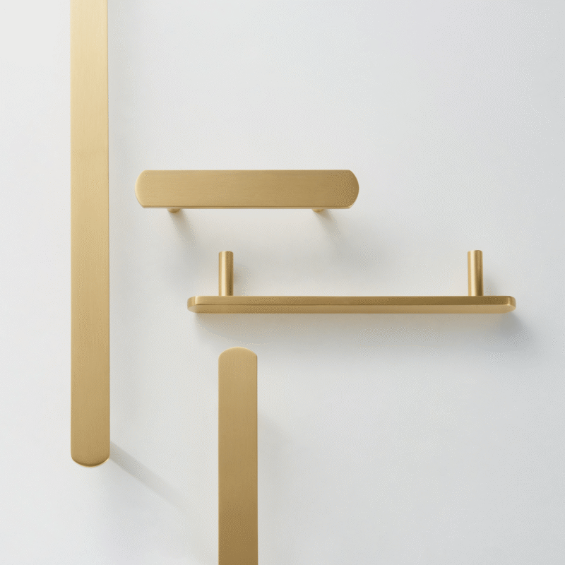 KAI Massief Messing Handgreep