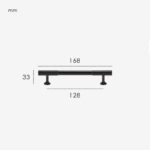 KANA Solid Brass Bar Handles