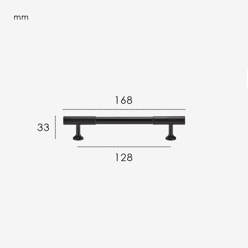 KANA Solid Brass Bar Handles