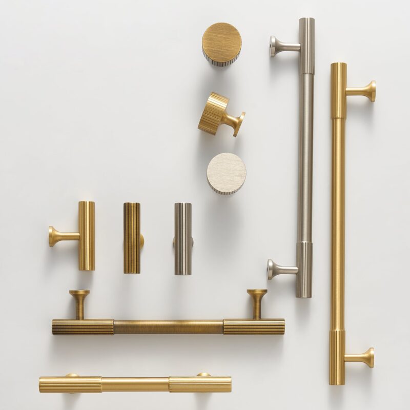 KANA Solid Brass Bar Handles