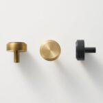 KATANA Massive Messingknöpfe