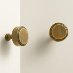 KATANA Massive Messingknöpfe