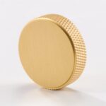 Pomello in ottone massiccio KERMA - Disco