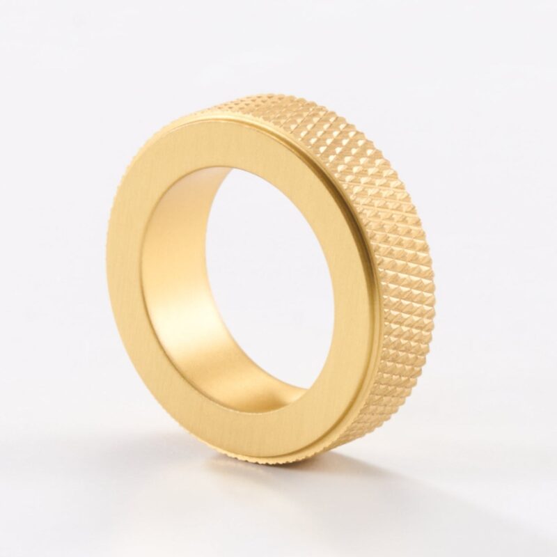 Bouton en laiton massif KERMA - Anneau