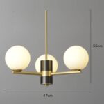 KESY Kronleuchter aus massivem Messing