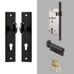 KROM Door Knob with Backplate