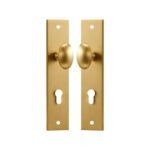 KROM Door Knob with Backplate