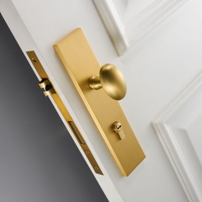 KROM Door Knob with Backplate - meraki.