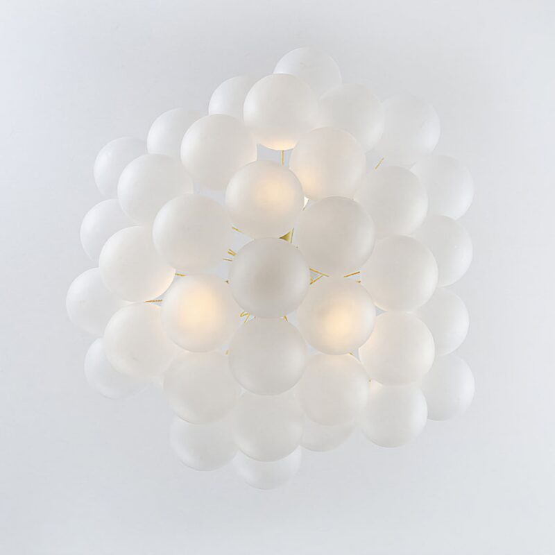 Lámpara de araña de latón KUPLA