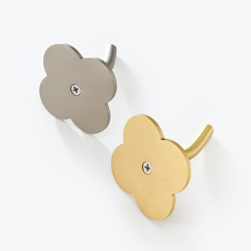 LAMO Massiv-Messing-Haken