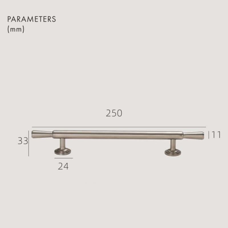 LAUTUS Massivmessinggriffe 13 LAUTUS Griffe aus massivem Messing