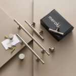 LAUTUS Griffe aus massivem Messing