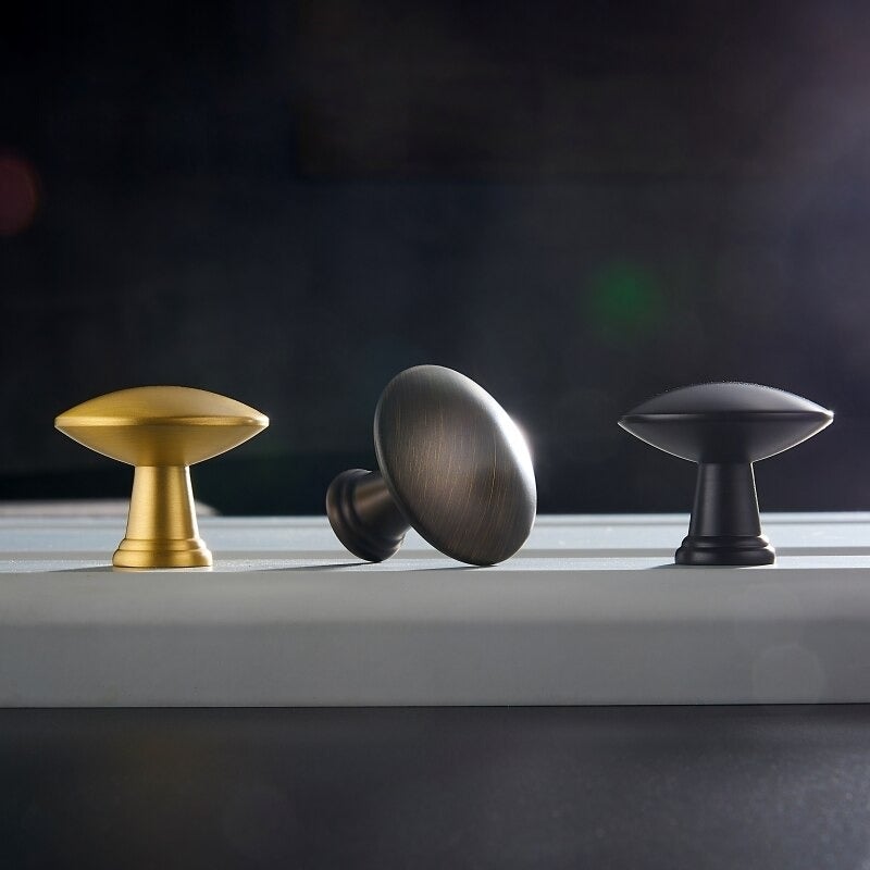 Pomelli in ottone massiccio LENIS 3 Pomelli in ottone massiccio LENIS