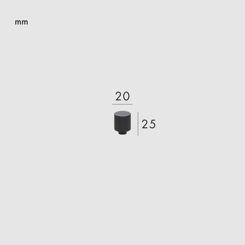 LEVVA Bouton en laiton massif 8 LEVVA Bouton en laiton massif