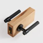 LITA Solid Brass Lever Handles