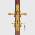 LITA Solid Brass Lever Handles