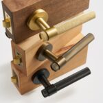 LITA Solid Brass Lever Handles