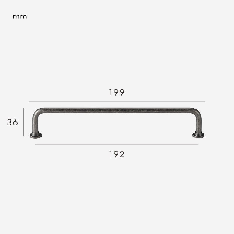 LOX Solid Brass Handle 9 LOX Solid Brass Handle