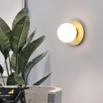 LUNA Brass Wall Light