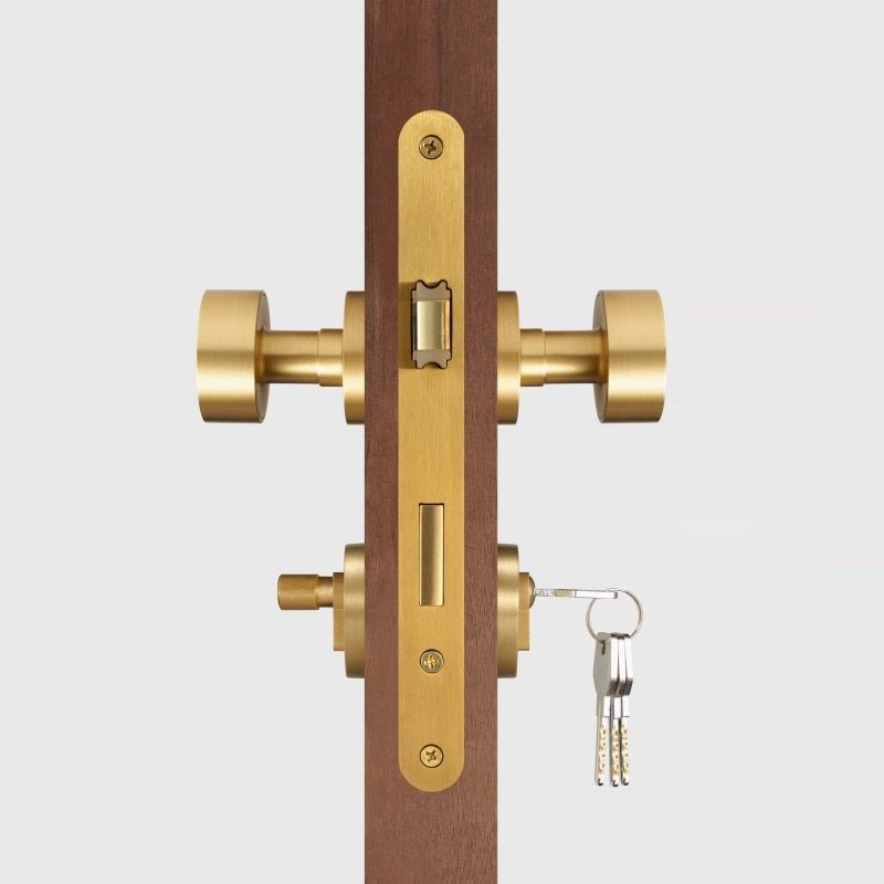 LUNO Solid Brass Door Knob