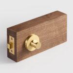 LUNO Solid Brass Privacy Snib
