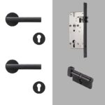 Maniglie per porte in ottone LUX