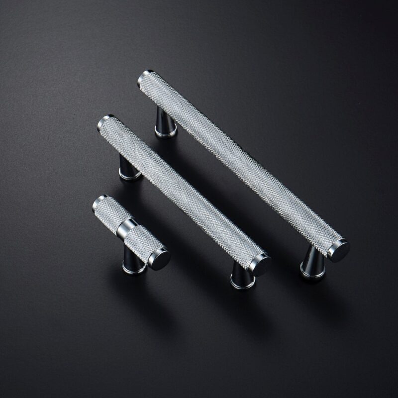 LUX gekartelde messing handgrepen