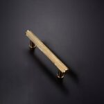 LUX gekartelde messing handgrepen