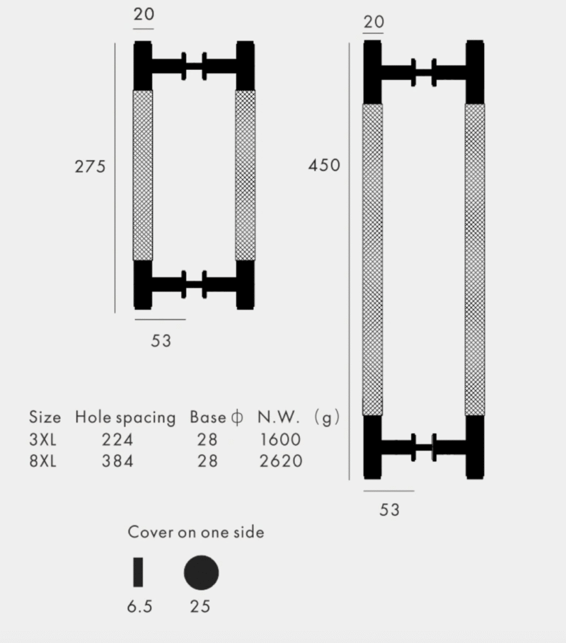 LUX Türgriff zum Ziehen