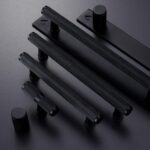 Barra en T moleteada de latón macizo LUX