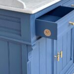 Barra en T moleteada de latón macizo LUX