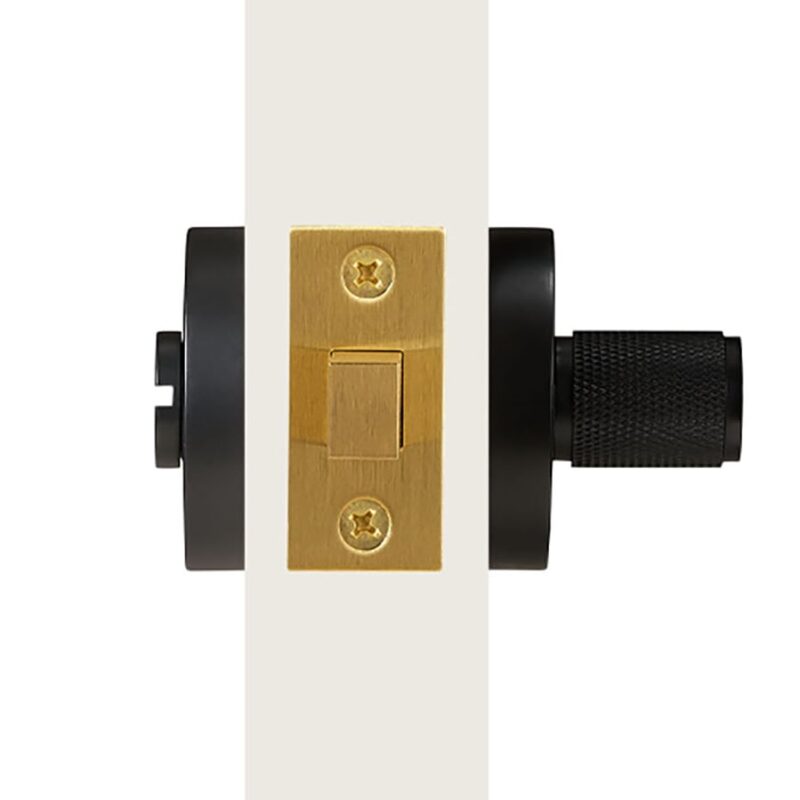 LUX Massivmessing-Daumenknauf