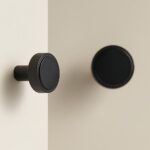 Pomelli in ottone zigrinato MANHATTAN