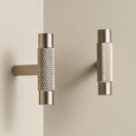 Barre a T in ottone zigrinato MANHATTAN